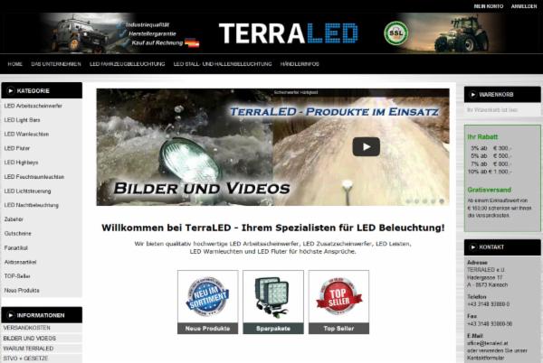LED Arbeitsscheinwerfer in Qualität bei TerraLED